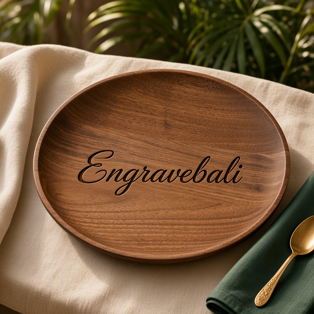 Teak Tray β souvenir kayu custom grafir Engravebali Bali